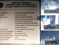 Dugaan Pelanggaran Proyek Penyeberangan Pelabuhan Bakit Oleh Kontraktor PT.Pilar Atmoko Kontruksi
