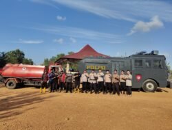 Call Center 110 Respon Cepat, Tim Pamapta III Polres Bangka Tengah Bergerak Tangani Kebakaran Lahan di Kawasan Pantai Sumur 7–Pantai Alew