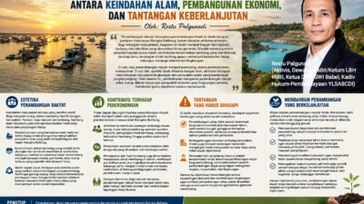 ESTETIKA PENAMBANGAN RAKYAT: ANTARA KEINDAHAN ALAM, PEMBANGUNAN EKONOMI, DAN TANTANGAN KEBERLANJUTAN