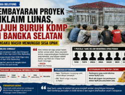 Pembayaran Proyek Diklaim Lunas, Tujuh Buruh KDMP di Bangka Selatan Mengaku Masih Menunggu Sisa Upah