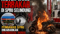Motor Vario Terbakar di SPBU Selindung, Pengawas SPBU Dikabarkan Meninggal Dunia