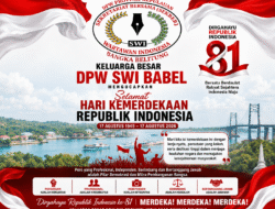 HUT ke-81 RI, DPW SWI Babel Teguhkan Komitmen Persatuan, Profesionalisme, dan Kemajuan Bangka Belitung