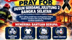 Ketua DPW SWI Babel dan Ketua Yayasan KUBI Sampaikan Keprihatinan, Buka Donasi untuk Korban Kebakaran Dusun Serdang